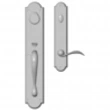 Rocky Mountain Hardware<br />G770/E737 - Entry Dead Bolt/Spring Latch Set - 3-1/2" x 20" Exterior with 2-1/2" x 13" Interior Arched Escutcheons