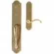 Rocky Mountain Hardware<br />G771/E704 - Full Dummy Set - 3-1/2" x 20" Exterior with 2-1/2" x 11" Interior Arched Escutcheons