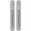 Rocky Mountain Hardware<br />G781/G781 Grips both sides - Pull/Pull Double Cylinder Dead Bolt - 3-1/2" x 26" Arched Escutcheons