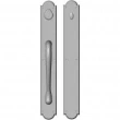 Rocky Mountain Hardware<br />G781/G782 Grip one side - Push/Pull Dead Bolt - 3-1/2" x 26" Arched Escutcheons