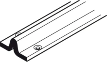 Hafele<br />404.39.921 - Lower Track, Pre-Drilled