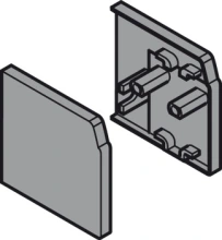 Hafele<br />940.40.067 - Cover Caps, For Angle Profile, Junior 40