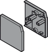 Hafele<br />940.40.067 - Cover Caps, For Angle Profile, Junior 40