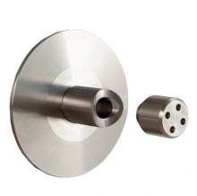 Hafele<br />940.64.403 - Wall Attachment Bracket, Diameter 60 mm (2 3/8") with 19 mm (3/4") Spacer  For Barn Door Hardware, 3 pc set