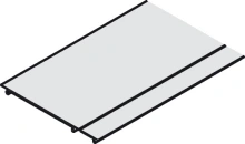 Hafele<br />941.00.207 - Disposable Cover, For protecting the track e.g. during plastering work