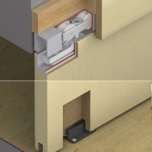 Hafele<br />940.80.047 - HAWA Junior 80/B, set, Top Hung System, w/o track