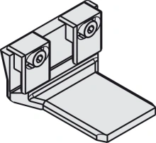 Hafele<br />947.00.050 - Driver, Wide for Hawa Telescopic, For 1 and 2 doors: 1 piece, for 3 and 4 doors: 2 pieces
