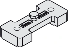 Hafele<br />947.00.051 - Driver Counter-Plate, Wide for Hawa Telescopic, Wide