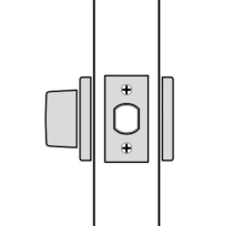 FSB Door Hardware <br />HDD Deadbolt Function S - FSB Deadbolt Series HDD - Function S - Thumbturn Deadbolt w/ Emergency Release