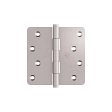 Ashley Norton<br />HNR.4014 - HNR.4014 Brass Radius Corner Hinge 4" x 4"