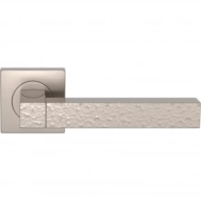 Turnstyle Designs - HS1577 - Solid Hammered, Door Lever, Square