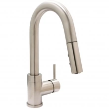 Huntington Brass - K1823302-J - Bar or Prep Kitchen Sink Faucet in PVD Satin Nickel without Deck Plate