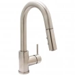 Huntington Brass<br />K1823302-J - Bar or Prep Kitchen Sink Faucet in PVD Satin Nickel without Deck Plate