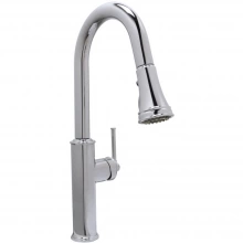 Huntington Brass - K1830001-MYJ - Crest Pull Down Kitchen Sink Faucet in Chrome without Deck Plate