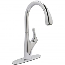 Huntington Brass - K1923501-PM - Muir Pull Down Kitchen Sink Faucet in Chrome with Deck Plate