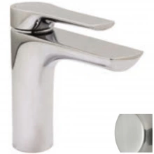 Huntington Brass - W3181802-1 - Reflection Collection Single Hole Bathroom Sink Faucet in PVD Satin Nickel