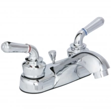 Huntington Brass - W4320601-2 - Cypress Collection Center Set Bathroom Sink Faucet in Chrome