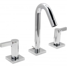 Huntington Brass - W4520301-1 - Emory Collection Wide Spread Bathroom Sink Faucet in Chrome