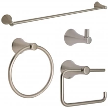 Huntington Brass - Y4120102 - Carmel Collection Bath Accessory Package in PVD Satin Nickel