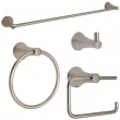 Huntington Brass<br />Y4120102 - Carmel Collection Bath Accessory Package in PVD Satin Nickel