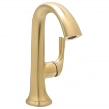 Huntington Brass - W3482116-4 - Joy Collection Single Hole Bathroom Sink Faucet in PVD Satin Brass