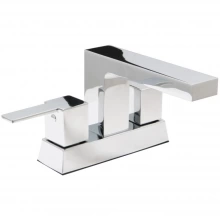 Huntington Brass - W4482001-1 - Razo Collection Center Set Bathroom Sink Faucet in Chrome