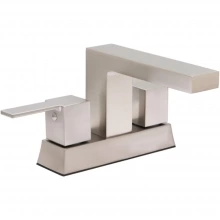 Huntington Brass<br />W4482002-1 - Razo Collection Center Set Bathroom Sink Faucet in PVD Satin Nickel