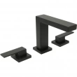 Huntington Brass<br />W4582049-14 - Razo Collection Wide Spread Tall Spout Bathroom Sink Faucet in Matte Black
