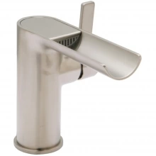 Huntington Brass - W8181702-4 - Reflection Collection Open Channel Bathroom Sink Faucet in PVD Satin Nickel
