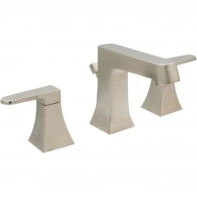 Huntington Brass - W9581002-1 - Reflection Collection Wide Spread Bathroom Sink Faucet in PVD Satin Nickel