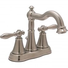 Huntington Brass<br />W4461202-1 - Sherington Collection Center Set Bathroom Sink Faucet in PVD Satin Nickel