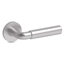 INOX Unison Hardware - MH276 TDP - Manhattan Series MH Tubular Entry Handleset with 276 Plaza Lever - Full Dummy