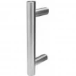INOX Unison Hardware<br />PHIX330.512.8 BTB - 8" ADA Door Pull in AISI 304 Stainless Steel - Back to Back