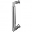 INOX Unison Hardware<br />PHIX41714 BTB - 8-1/4" ADA Door Pull in AISI 304 Stainless Steel - Back to Back
