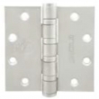 INOX Unison Hardware HG8111NRP-57<br />5" x 5" Steel Heavy Duty Ball Bearing Template Hinge with Non-removable Pin
