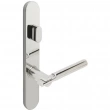 INOX Unison Hardware<br />BP251 - Sequoia Lever with BP Plates Stainless Steel Multipoint Set