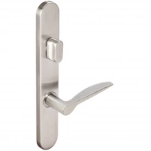 INOX Unison Hardware - BP351 - Toronto Lever with BP Plates Stainless Steel Multipoint Set