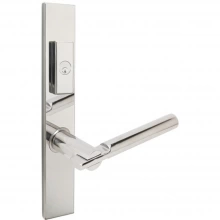 INOX Unison Hardware - MU251 - Sequoia Lever with MU Plates Stainless Steel Multipoint Set