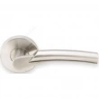 INOX Unison Hardware<br />RA223 TL4 - Tubular Phoenix Lever with RA Rosette in AISI 304 Stainless Steel