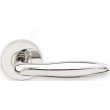 INOX Unison Hardware<br />RA226 TL4 - Tubular Summer Lever with RA Rosette in AISI 304 Stainless Steel