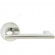 INOX Unison Hardware<br />RA244 TL4 - Tubular Twilight Lever with RA Rosette in AISI 304 Stainless Steel
