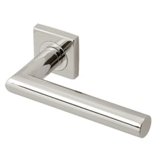 INOX Unison Hardware<br />XGS205 MC70 - Mortise Frankfurt Lever with XGS Round Rose