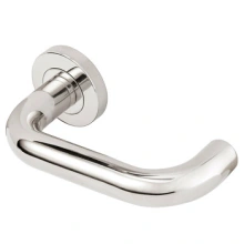 INOX Unison Hardware<br />XGT202 MC70 - Mortise Munich Lever with XGT Round Rose