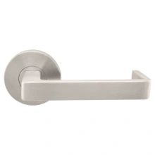 INOX Unison Hardware<br />XGT346 MC70 - Mortise Osaka Lever with XGT Round Rose