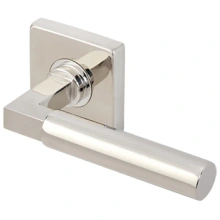 INOX Unison Hardware<br />XSE221 MC70 - Mortise Aurora Lever with XSE Square Rose