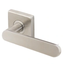 INOX Unison Hardware<br />XSE318 MC70 - Mortise Cafe Lever with XSE Square Rose