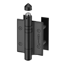 Waterson Hinges<br />K51P-500-A2-US19 - Self Closing Gate Hinges for Wood | 6ft | SS304 | Flat Black