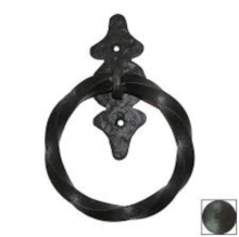 Agave Ironworks by Acorn Mfg<br />KN013 - 6 Point Back Twist Ring Knocker