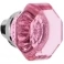 Waldorf Pink Crystal Knob (WAP)