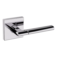 Baldwin<br />L021.260.LDM IN STOCK - L021 Lever w/ R017 Rose - Left-Hand Half Dummy, Polished Chrome Finish L021260LDM Quick Ship